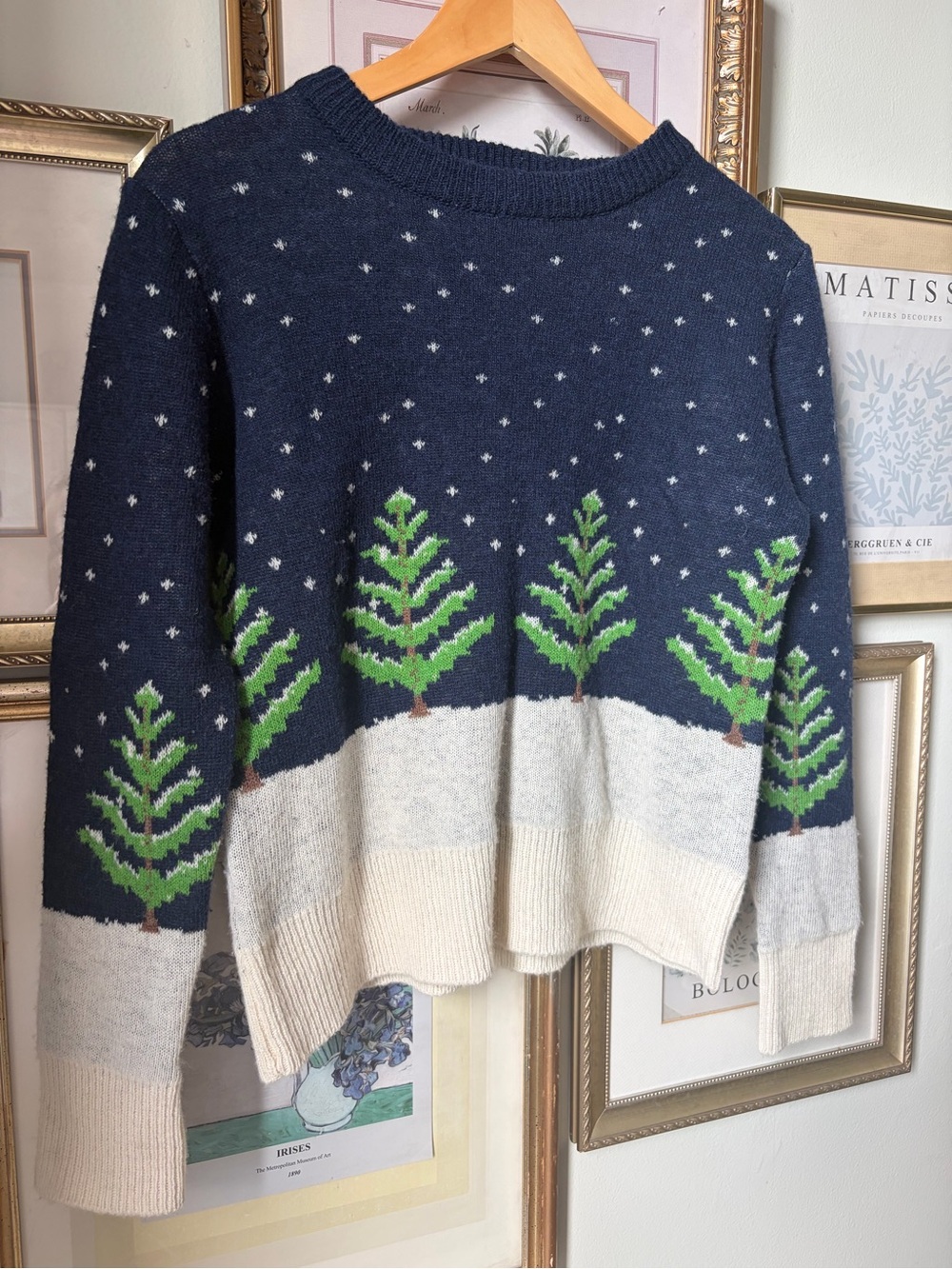 Kiel James Patrick Snowy Night Sweater Small - Picture 8 of 13